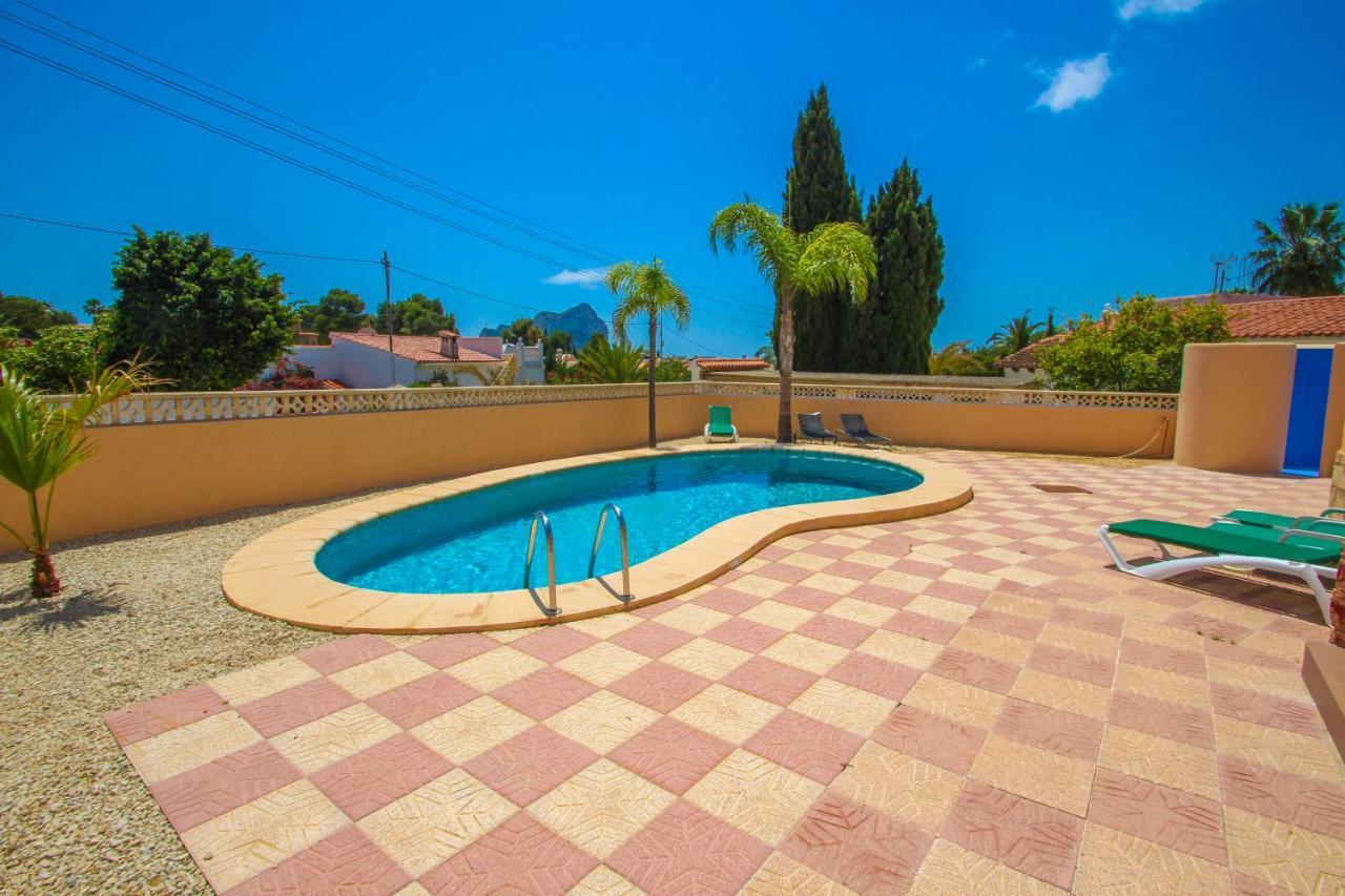 Cometa-86 - Villa With Private Pool Close To The Beach In Calpe Empedrola Eksteriør billede