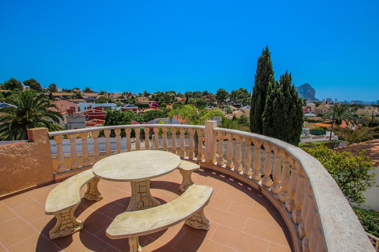 Cometa-86 - Villa With Private Pool Close To The Beach In Calpe Empedrola Eksteriør billede